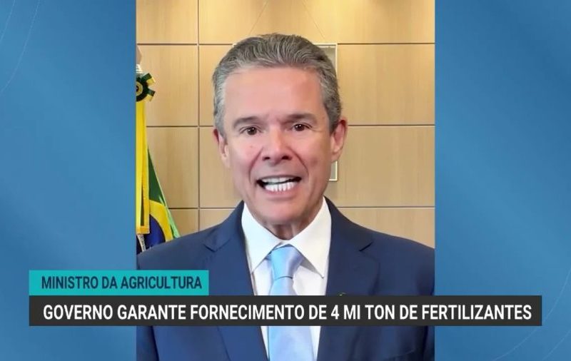 Brasil garante fornecimento de 4 milhões de toneladas de fertilizantes